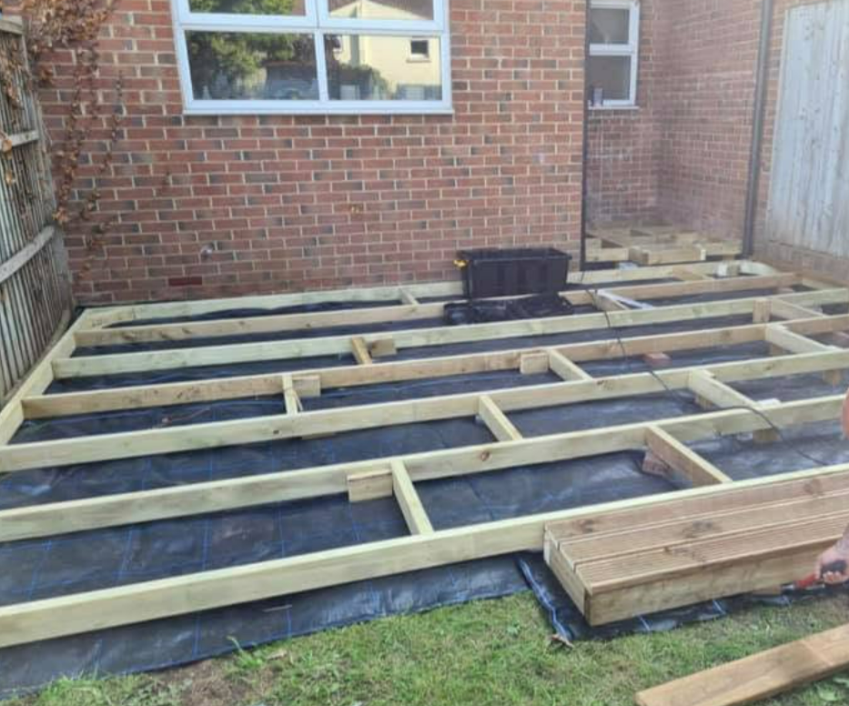 Before landscaping