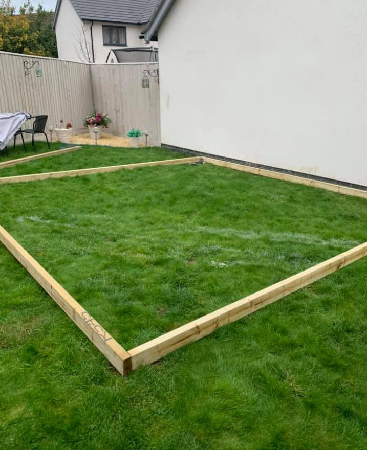 Before landscaping